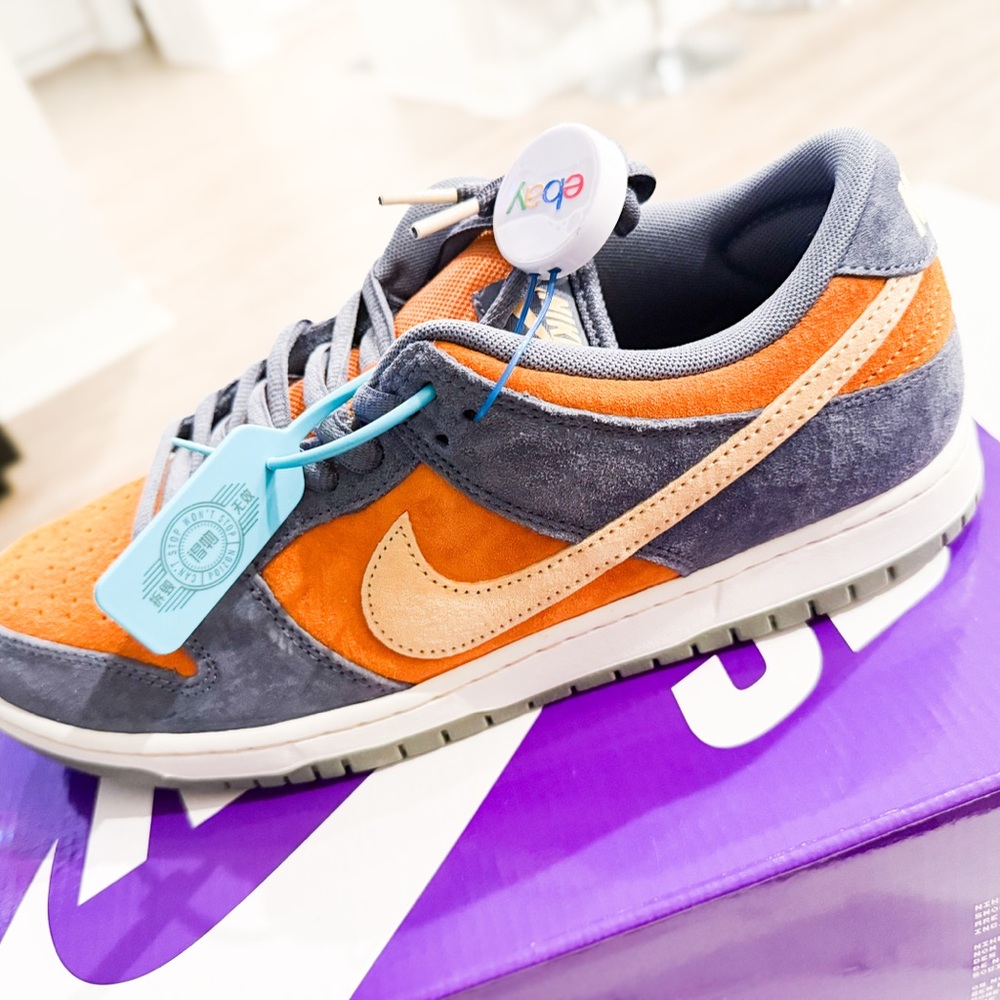 Nike SB Dunk Low Pro in Purple and Orange
